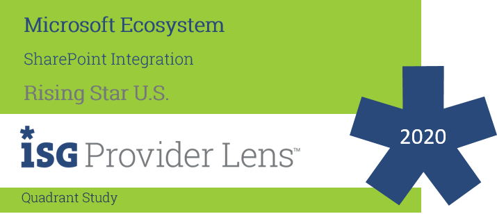 SharePoint Integration - ISG Provider Lens