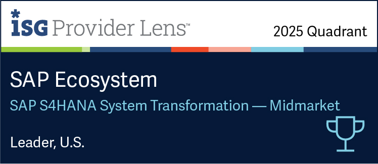 Midmarket leader in SAP S4HANA system Transformation