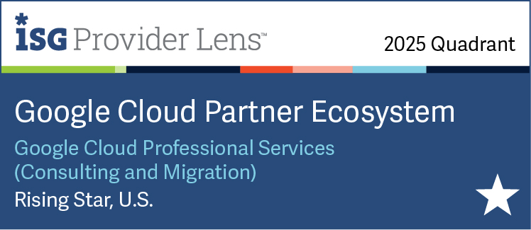 Hexaware Named a Rising Star in Google Cloud Professional Services – Consultation and Migration in the ISG Provider Lens™ Google Cloud Partner Ecosystem 2025 US Quadrant Report