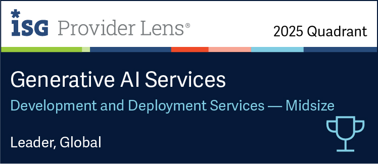 Hexaware Named a Leader in Development and Deployment Services – Midsize in the ISG Provider Lens® Generative AI Services 2025 Global Report